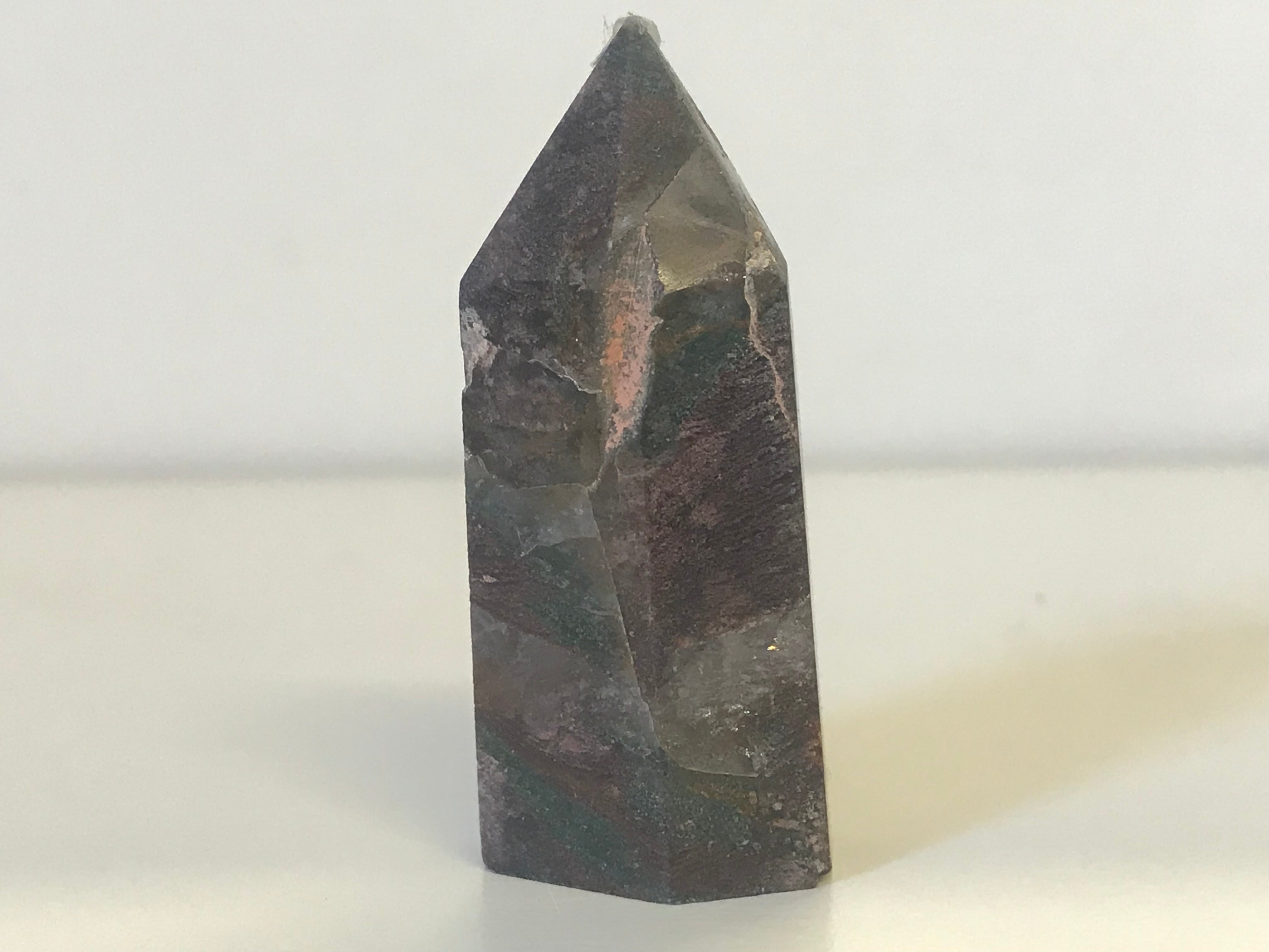 Chlorite point – Crystal and fossils
