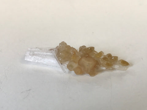 Scolecite and calcite