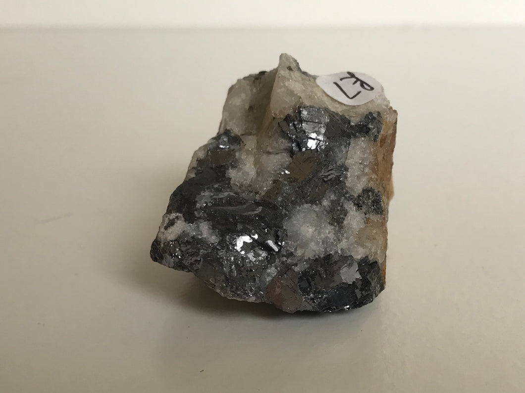 Galena On Quartz