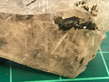 Load image into Gallery viewer, Quartz with tremolite inclusions
