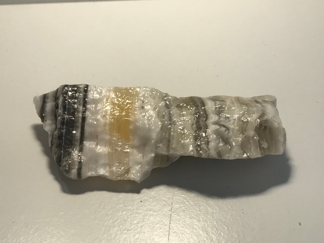 Zebra calcite