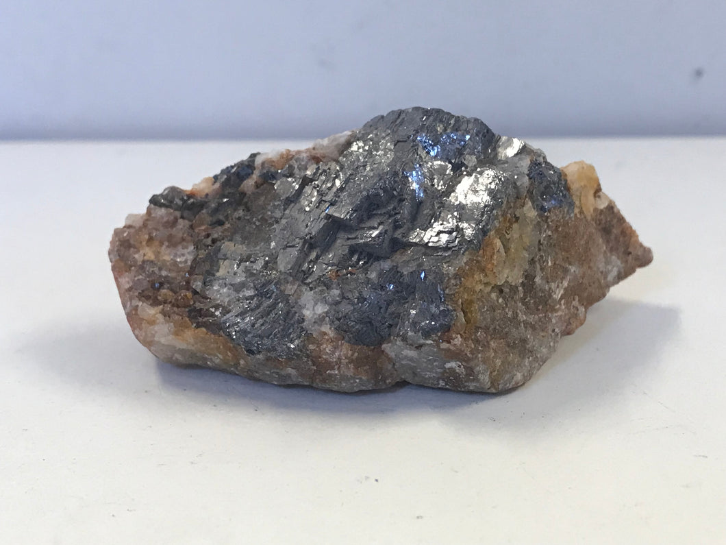 Galena on quartz