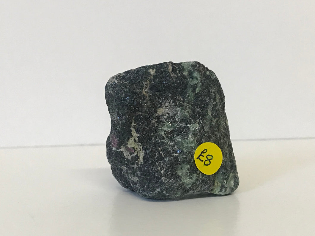 Zoisite with Ruby