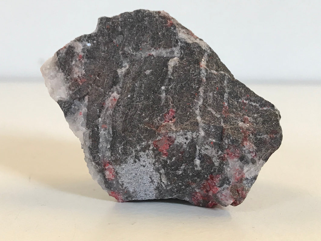 Cinnabar On Dolomite