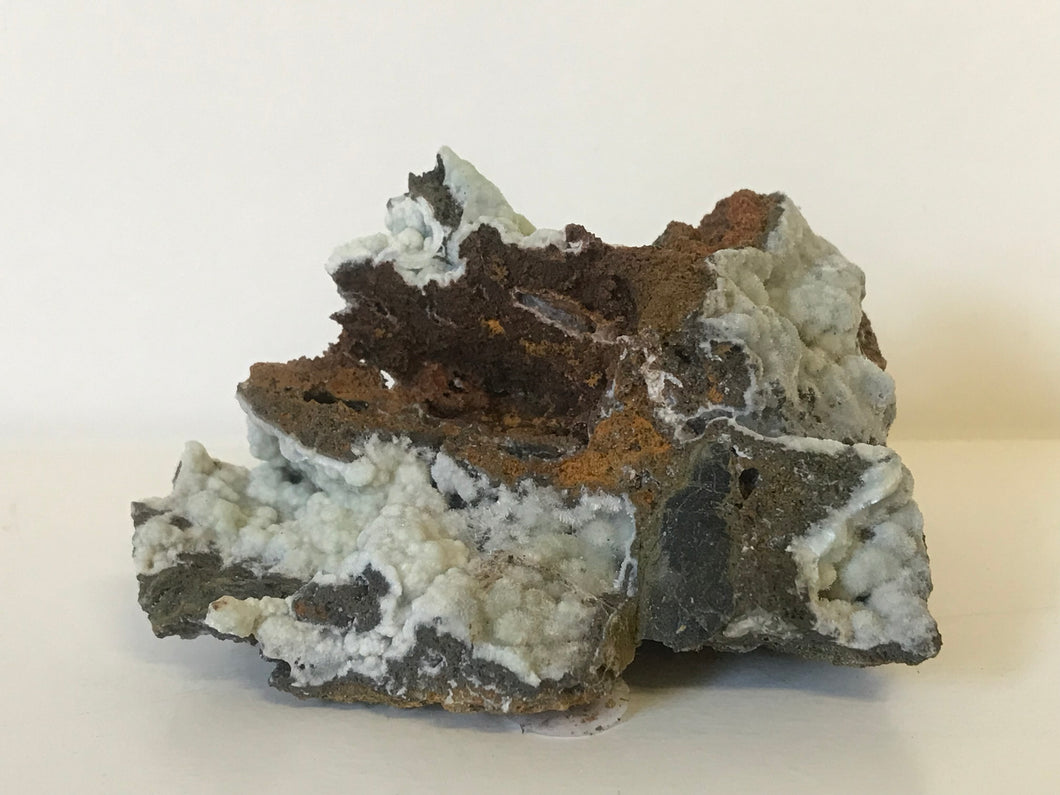 Aragonite in limonite
