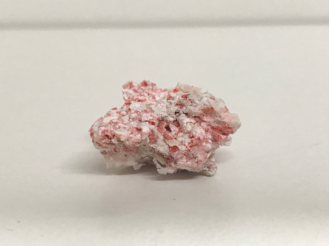 Cinnabar in opal